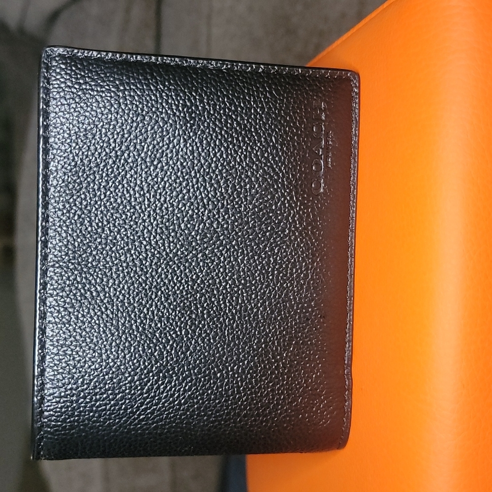 Men's Coach Wallet Black
